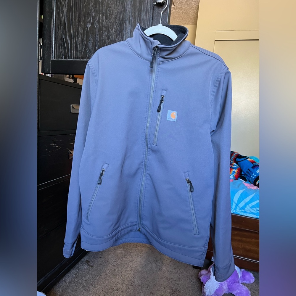 Carhartt Gray Jacket - Men’s Size: Medium - EUC